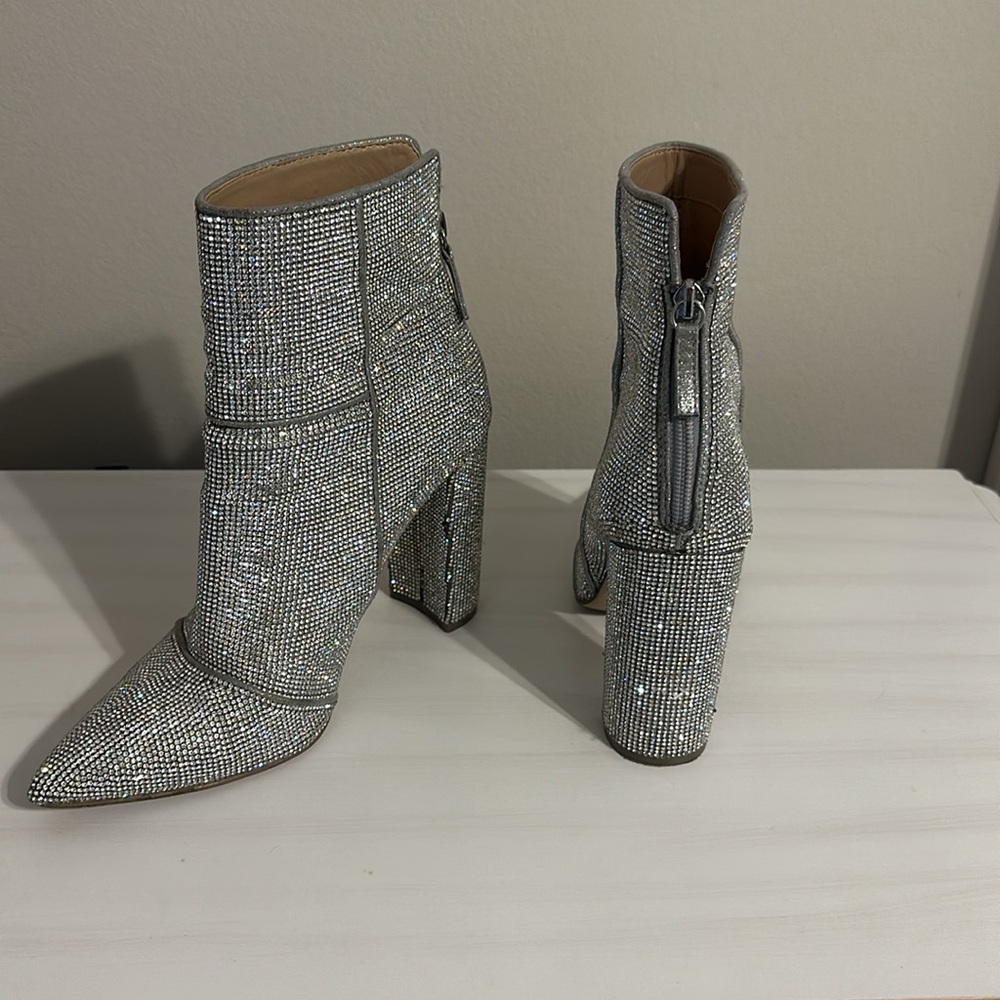 Steve Madden Rhinestone Boots - Picture 2 of 5